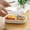 B, variant on Divided Veggie Tray with Lid Snackle Box Serving Container Salad Keeper,Refrigerator Organizer Bins Produce Saver for Meal Prep Fruit