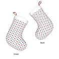 thumbnail image 3 of Fuzoiu Red Blue Polka Dots Print Christmas Stockings, Party Supplies & Kids Gifts,Big Xmas Stockings Decoration for Family Decorations Hanging Ornament for Xmas Holiday Party, 3 of 7