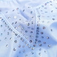 thumbnail image 3 of BAOHULU Girls Gymnastics Leotards with Shorts Sparkle Sequin Long Sleeve White Ballet Dancewear, 3 of 6