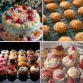 thumbnail image 7 of 5PCS Large Piping Tips Set,  Stainless Steel Cake Decorating Tips, Frosting Icing Tips for Cupcakes, Cake, Cookie and Decorating (Dishwasher Safe), 7 of 7