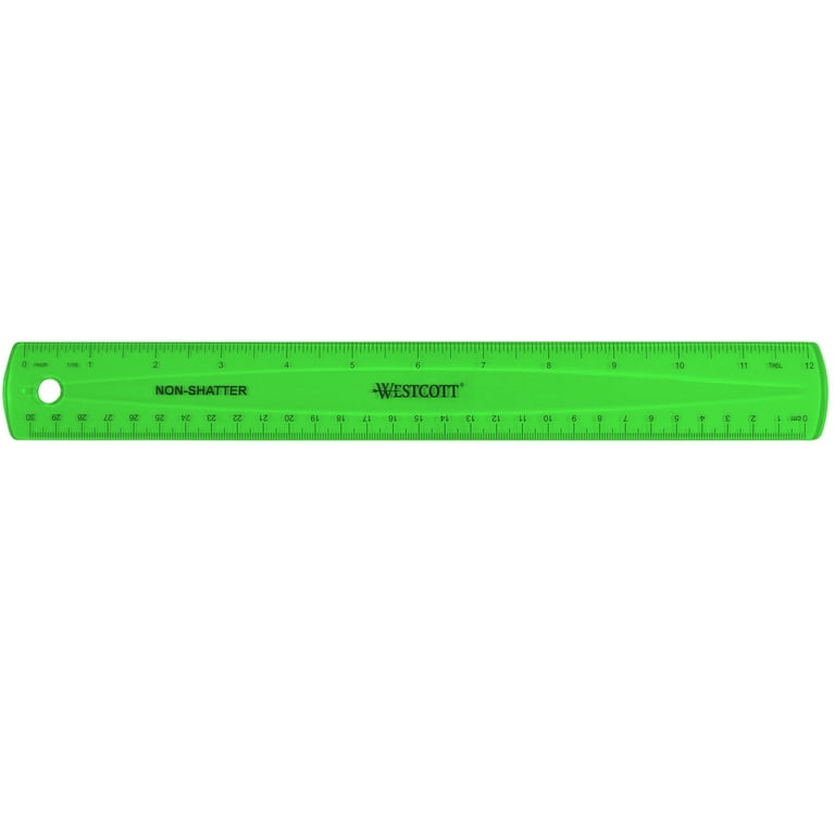 12” Acrylic Ruler, Wholesale Plastic Rulers