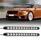 thumbnail image 5 of 2 Piezas Flecha Intermitente de AutomÓVIL Impermable DRL FLORRO DE LUZ BLANCA/FRANJA DE COLOR ÁMBAR 12LLEDS, 5 of 7