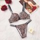 thumbnail image 3 of Ajustable Sujetador Conjunto De Diamantes De Imitación De Lentejuelas Lencería sexy glitter Transpirable push-up De Las Mujeres De Impresión De Letras, 3 of 5