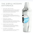 thumbnail image 4 of Simple Modern 20oz Cocktail Martini Shaker with Jigger Lid - Vacuum Insulated Boston Stainless Steel Tumbler - Bar Drink Mixer Gift Carrara Marble, 4 of 7