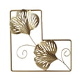 thumbnail image 1 of Ganfancp Hierro Forjado Hoja de Oro Salón Sofá Fondo Pared Decoración Colgante Ofertas Del Día 1X Soporte de Pared, 1 of 1