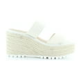 thumbnail image 3 of Sam Edelman Luca Women's Sandals & Flip Flops Ivory Leather Size 8 M, 3 of 8