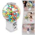 thumbnail image 4 of 1 Dollar Twister Ball Dispenser, Big Capsule Vending Machine, Commercial Vending Machine, Gumball Machine, Coin Operated Vending Machine for Retail Stores Game Halls (White), 4 of 4