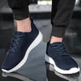 thumbnail image 5 of Running Shoes Men Fashion Sneakers Casual Walking Shoes Sport Athletic Shoes Lightweight Breathable Comfortable US 9.5, 5 of 6