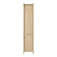 thumbnail image 6 of Walker Edison Modern 3 Shelf Open Arched Bookcase Cabinet, Coastal Oak, 6 of 16