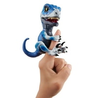 Fingerlings untamed raptor frostbite (dark blue) by wowwee