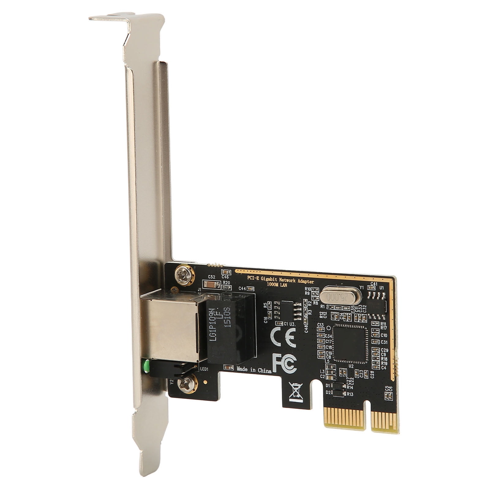 PCIE Gigabit Network Card, Sturdy PCIE Adapter 10/100/1000