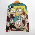 thumbnail image 2 of The Loud House Unisex Sweater Long Sleeve Fall Casual Crewneck Tops Pullover Active Streetwear Fashion Sweatshirt 3XL, 2 of 6
