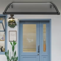 Front Doors/Windows Overhang Awning for Sun Shutter, Wall Mount Window Door Awning Canopy, Patio Awning Canopy