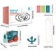 thumbnail image 4 of Fiudx Trincheras de Dominó, Juego de Ensamblaje Automático, Dominó Infantil de Material Seguro, Juego de Locomotoras y Mejora La Coordinación Ojo-Mano, Bloques de Plástico de Fácil Instalación, Diver, 4 of 7