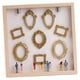 thumbnail image 4 of Kit de marco de caja de sombra resistente con silueta de mini museo para bricolaje, ideal para bodas en casa Madera, 4 of 9