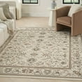 thumbnail image 2 of Nourison Serenity Home Vintage Ivory Mocha 9' x 12' Area Rug (9x12), 2 of 8