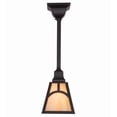 thumbnail image 7 of Meyda 166514 6 in. Square Mission Hill Top Pendant, Solar Black Powedercoat, 7 of 7