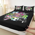 thumbnail image 4 of Erosebridal Football Soccer Sport Full Size Sheets,Kids Ball Games Bed Sheets For Boys Girls 4 Pieces, 4 of 6