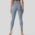 thumbnail image 5 of Lroveb High Waisted Yoga Pants for Women Tummy Control, Athletic Workout Yoga Leggings, Womens Casual Sports Hip Lifting Elastic Skinny Pants Light Blue, 5 of 6