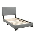 thumbnail image 6 of Skylar Nailhead Trim Upholstered Twin Platform Bed, Glacier, 6 of 19