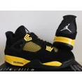 thumbnail image 2 of Ni - ke Ni - ke AIR JORDAN 4 RETRO "THUNDER 2023" BLACK-WHT-TOUR YELLOW SZ 17 [DH6927-017], 2 of 5