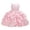 Pink, variant on HJYCHN Dresses for Girls Spaghetti Strap Square Neck Party Dress with Pleated Bodice and Layered Ruffled Skirt for Kids Dress 5-6 Years