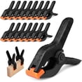 thumbnail image 1 of shiyou-Spring Clamps, 20pcs Mini Backdrop Clips 2 Inch Heavy Duty Plastic Spring Clamps Plastic Clips for Woodworking, Photography Studio, Home Improvement, 1 of 4