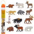 thumbnail image 1 of Set de minifiguritas Safari Ltd. North American Wildlife TOOB, 1 of 6