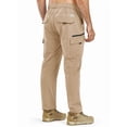 thumbnail image 3 of NORTHYARD Cargo Pants for Men Hiking Camping Lightweight Quick Dry Waterproof Outdoor Work Pant with Multipockets Khaki XL, 3 of 8