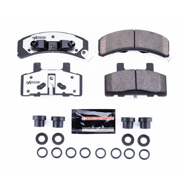 Power Stop Z36-368 Z36 Truck & Tow Carbon Fiber-Ceramic Brake Pad w/Hardware -Front