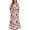 Red-1, variant on Floral Dress for Women Summer Off-Shoulder Elegant Maxi Dress Short Sleeve Casual Ruffle Boho Dresses with Pocket Red-1 M