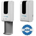 thumbnail image 4 of Automatic Touchless Soap and Hand Sanitizer FOAM Dispenser 1200ml Wall Mount with Drip Tray - Commercial Industrial Hands Free Motion Sensor ADA Compliant, 4 of 4