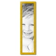 thumbnail image 2 of ArtToFrames 10" x 40" Yellow Picture Frame, 10x40 inch Yellow Wood Poster Frame (WOM-4584),  Pack, 2 of 8