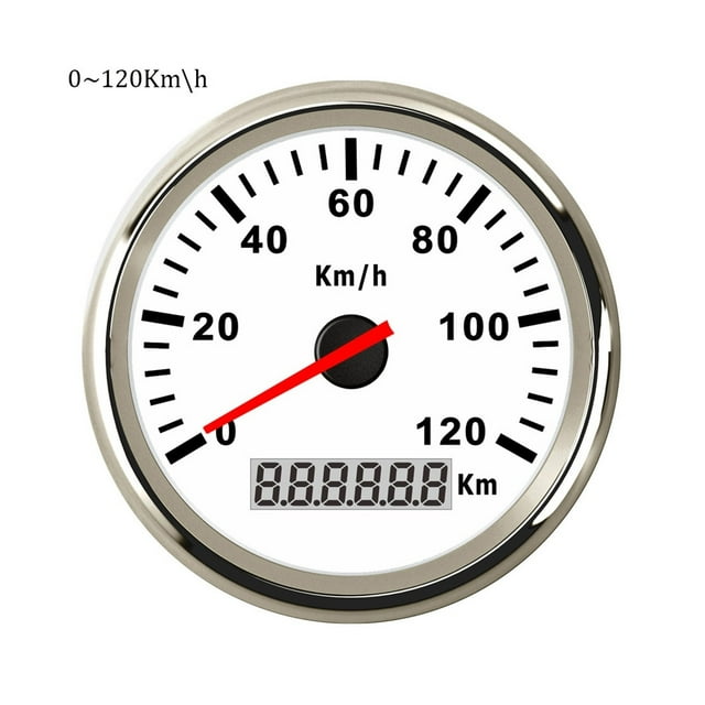 120\ 200 Km/h Speedometer Without GPS Sensor For Car Motorcycle With Red Backlight Digital Speedometer