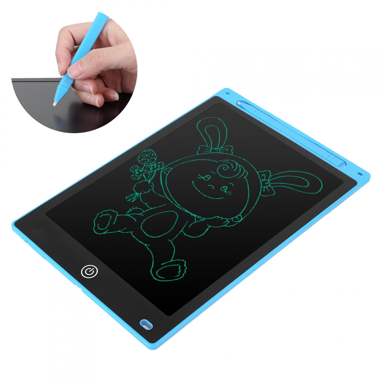 Bleu Le Dessin la Copie HOMESTEC Tableau décriture LCD Écran Transparent 10 Pouces pour Enfants à partir de 3 Ans pour la Peinture 