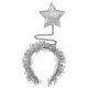 thumbnail image 1 of Silver Party Hair Hoop for Decoration 1Pcs Star Hair Band for Girls Boys, 1 of 4