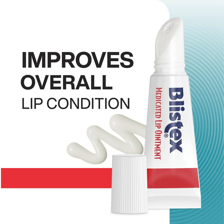 Blistex Medicated Lip Ointment Tube, 0.21 Ounce, Pack of 2