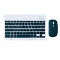 thumbnail image 1 of Portable Wireless Bluetooth Keyboard Mouse Set For Android Ios Windows Phone Tablet Cyan 10-inch, 1 of 5