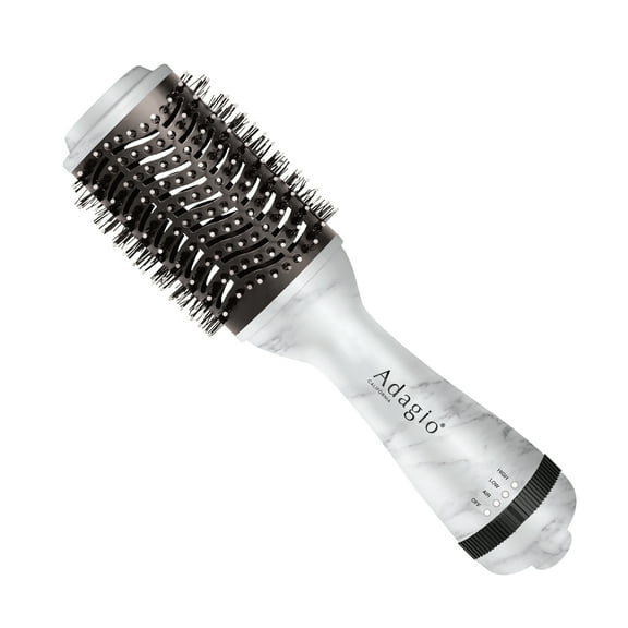Adagio California 3" Professional Blowout Brush (White Marble)