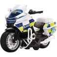 thumbnail image 1 of Motorcycle Toys For Boys Friction Powered Play Toy Motorbike Push And Go Motorcycle With Sound, White, 1 of 5