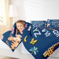 thumbnail image 4 of Feelyou Initial Letter Kids Twin Comforter Sets, Cute Tiger Giraffe Bedding Set, 2 Pieces, 4 of 8