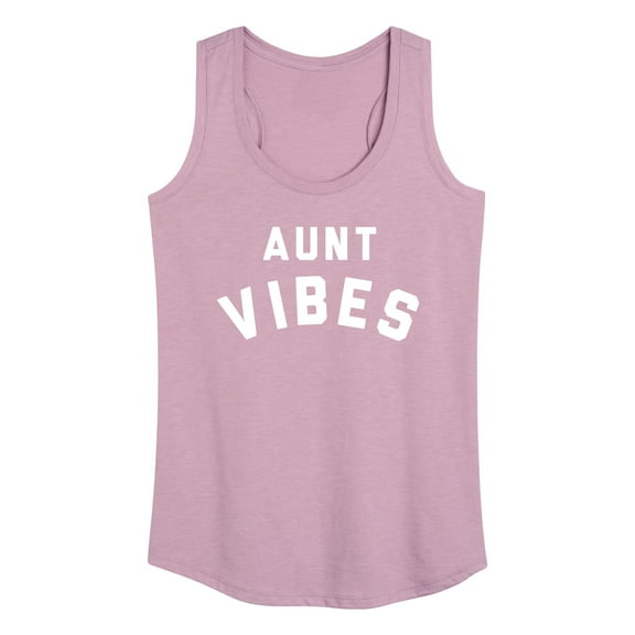 Instant Message - Aunt Vibes - Women's Racerback Tank Top