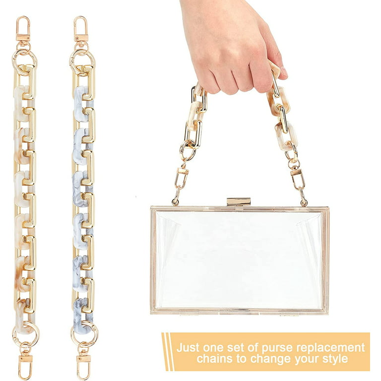 Acrylic Acrylic Strap Replacement Bag Chain Chunky Chain Handle
