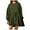 Army Green, variant on JGGSPWM Womens Long Sleeve Crewneck Pullover Tops Relaxed Fit Sweatshirts Oversized Sweatshirt Dress Mini Dress Short Dress Navy L