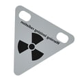 thumbnail image 2 of Wosthever Señal reflectante para bicicleta, accesorios triangulares de Metal para ciclismo, advertencia de seguridad nocturna, pegatinas para Type7 NO7, 2 of 6