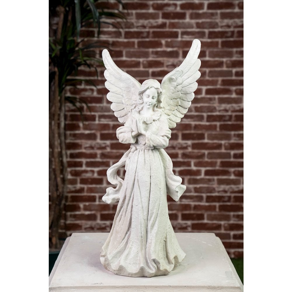 Hi-Line Gift Ltd 77841WT Angel Standing W/Wings Up - Walmart.com