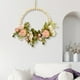 thumbnail image 4 of Guirnalda artificiales para puerta, guirnalda de de madera, guirnalda colgante de primavera, para fiesta, decoración de Rosado perfecl Guirnalda de puerta, 4 of 8