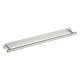 thumbnail image 2 of Baño de toallas, soporte para toallas, hardware, montaje en la pared, soporte moderno de barra de estante para baño de baño para el baño del baño Plateado cepillado, 2 of 9