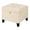 Style2 Faux Leather Beige, variant on 17 Inch Storage Ottoman Foot Rest,Square Faux Leather Foot Stool,Small Ottoman with Storage,Padded Seat for Entryway,Living Room,Bedroom,Couch,Under Desk,Beige