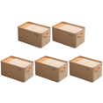 thumbnail image 2 of Organizador Sujetadores Caja Almacenamiento Plegable para Pantalones Vaqueros Doméstico Tela (caqui L) 5 Uds., 2 of 4